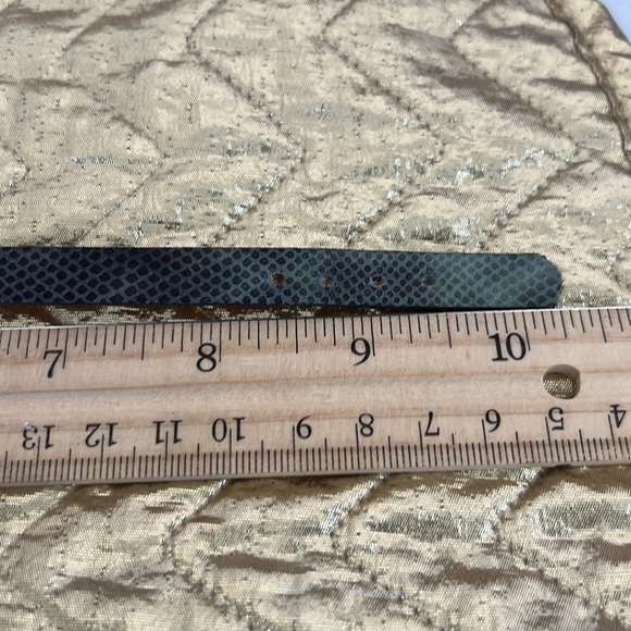 Vintage Fossil genuine leather dainty watch large wrist - Picture 10 of 13